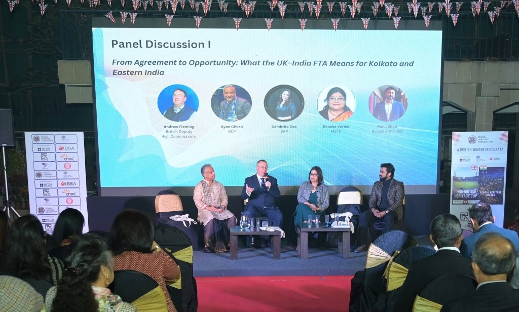 Indo-British Business Summit Kolkata Panel Discussion