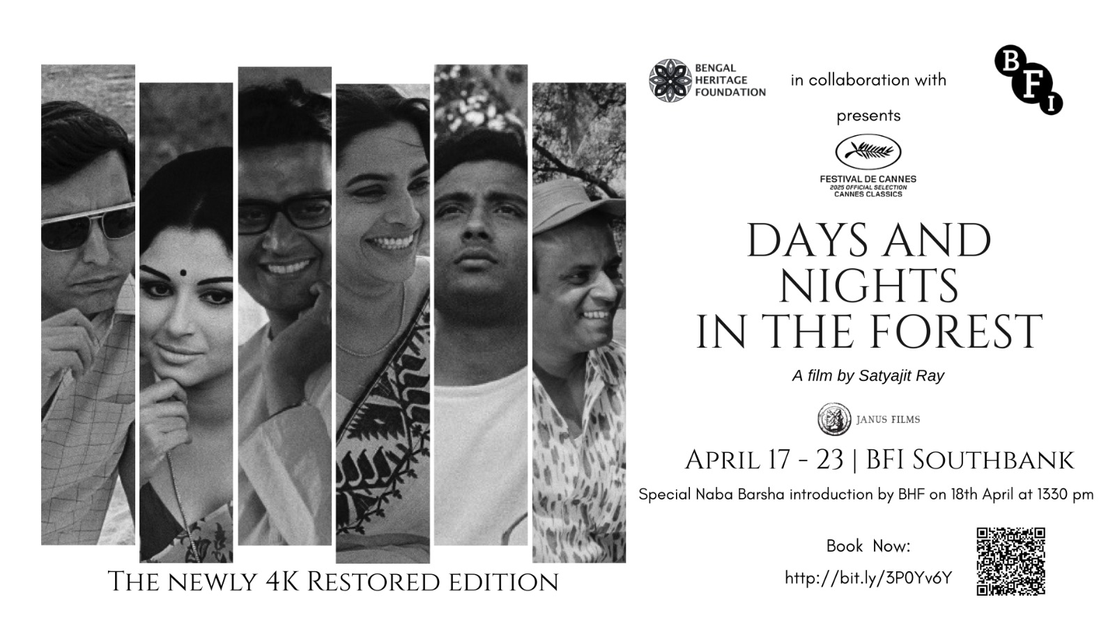 Days and Nights in the Forest 4K restored edition poster