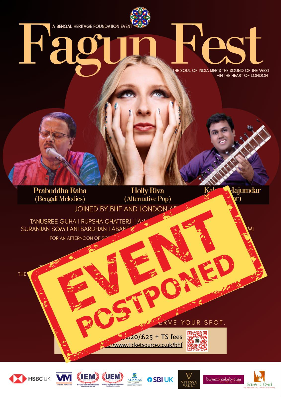 Fagun Fest 2026 postponed poster
